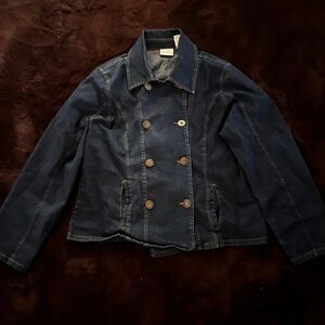 Erika Dark Blue Denim Jacket